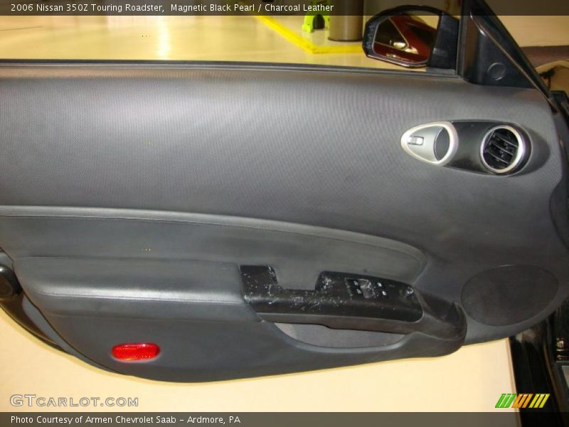 Magnetic Black Pearl / Charcoal Leather 2006 Nissan 350Z Touring Roadster