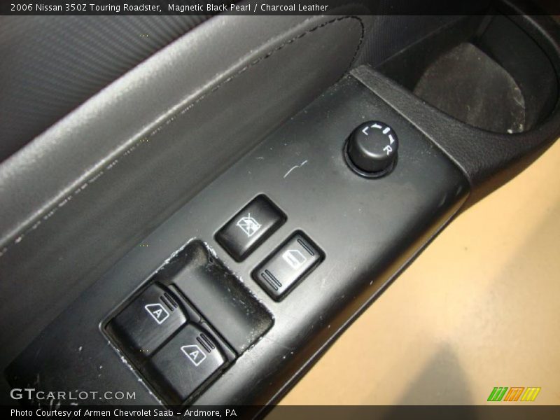 Magnetic Black Pearl / Charcoal Leather 2006 Nissan 350Z Touring Roadster