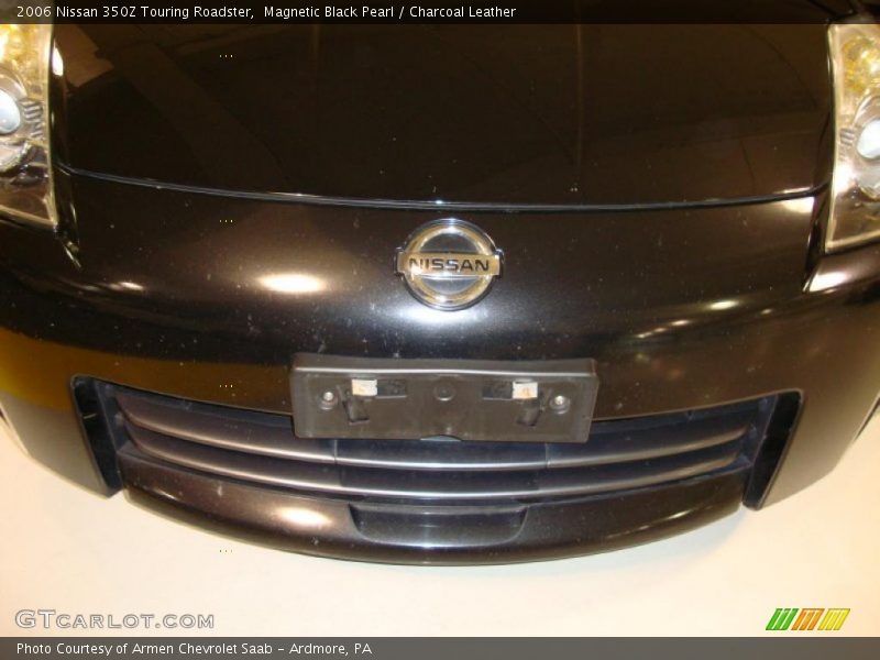 Magnetic Black Pearl / Charcoal Leather 2006 Nissan 350Z Touring Roadster