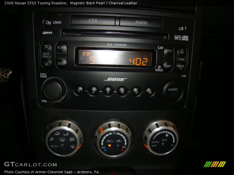 Magnetic Black Pearl / Charcoal Leather 2006 Nissan 350Z Touring Roadster