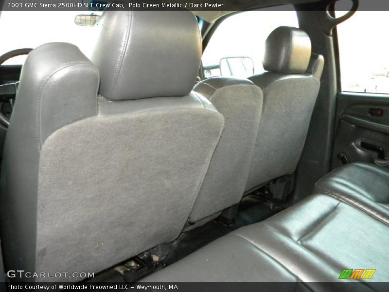 Polo Green Metallic / Dark Pewter 2003 GMC Sierra 2500HD SLT Crew Cab