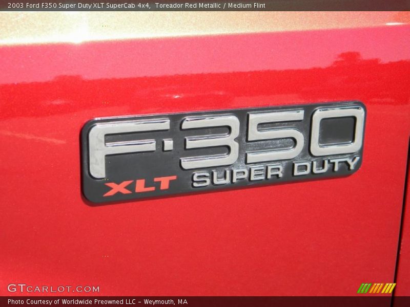  2003 F350 Super Duty XLT SuperCab 4x4 Logo