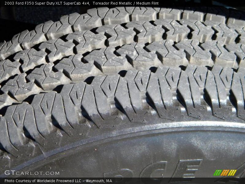 Toreador Red Metallic / Medium Flint 2003 Ford F350 Super Duty XLT SuperCab 4x4