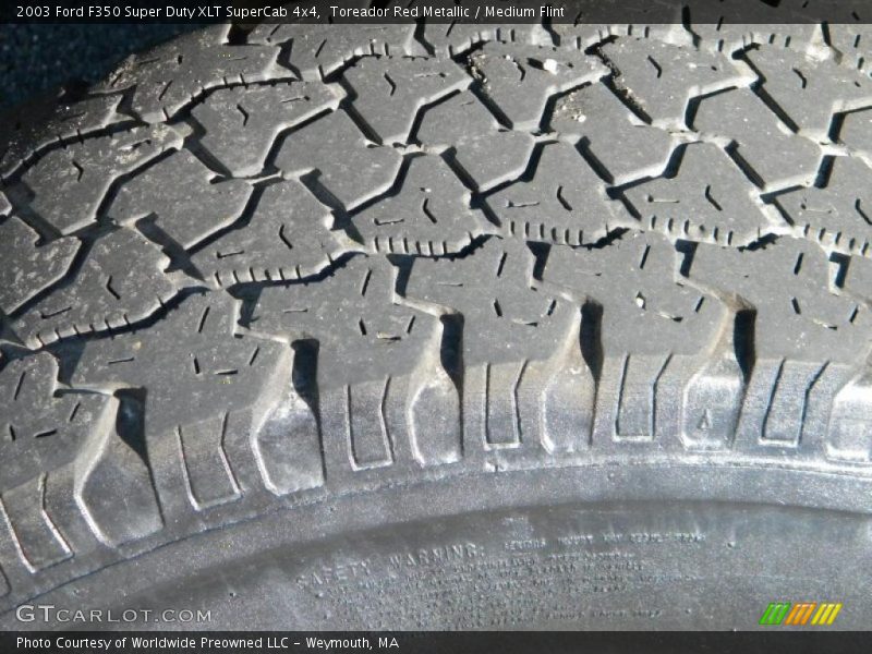 Toreador Red Metallic / Medium Flint 2003 Ford F350 Super Duty XLT SuperCab 4x4