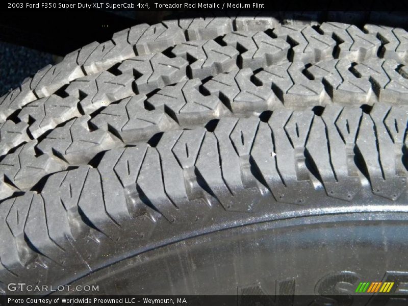 Toreador Red Metallic / Medium Flint 2003 Ford F350 Super Duty XLT SuperCab 4x4