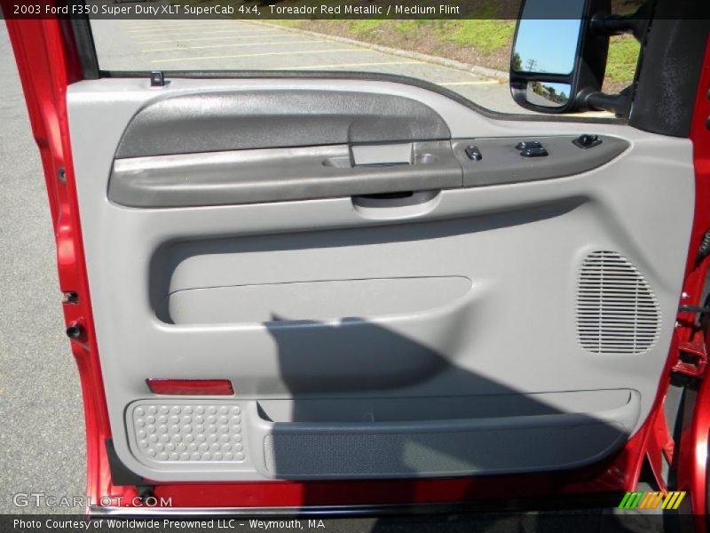 Toreador Red Metallic / Medium Flint 2003 Ford F350 Super Duty XLT SuperCab 4x4