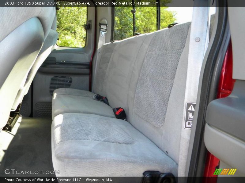 Toreador Red Metallic / Medium Flint 2003 Ford F350 Super Duty XLT SuperCab 4x4