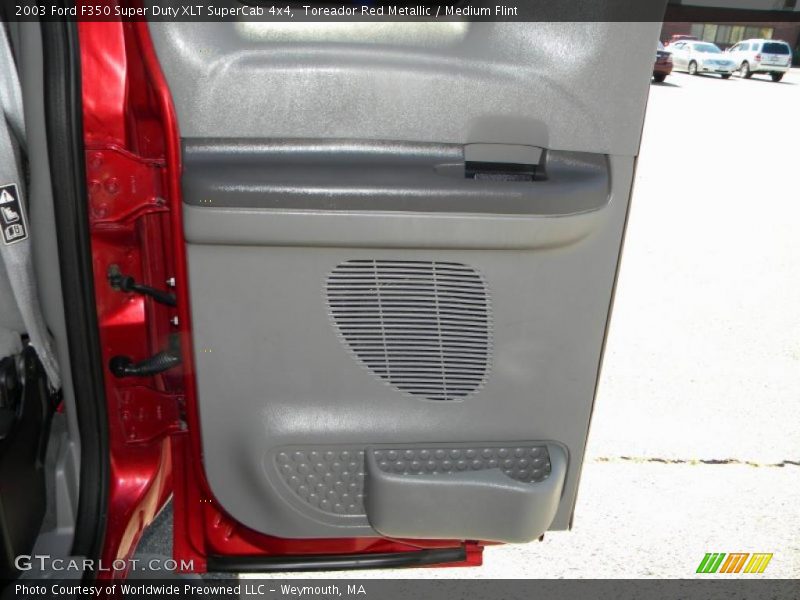 Toreador Red Metallic / Medium Flint 2003 Ford F350 Super Duty XLT SuperCab 4x4