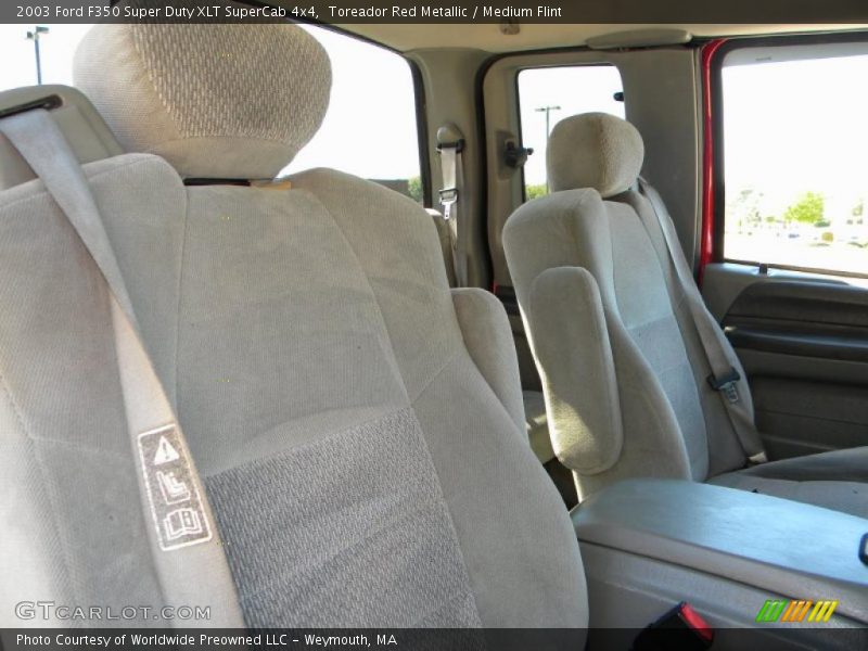 Toreador Red Metallic / Medium Flint 2003 Ford F350 Super Duty XLT SuperCab 4x4