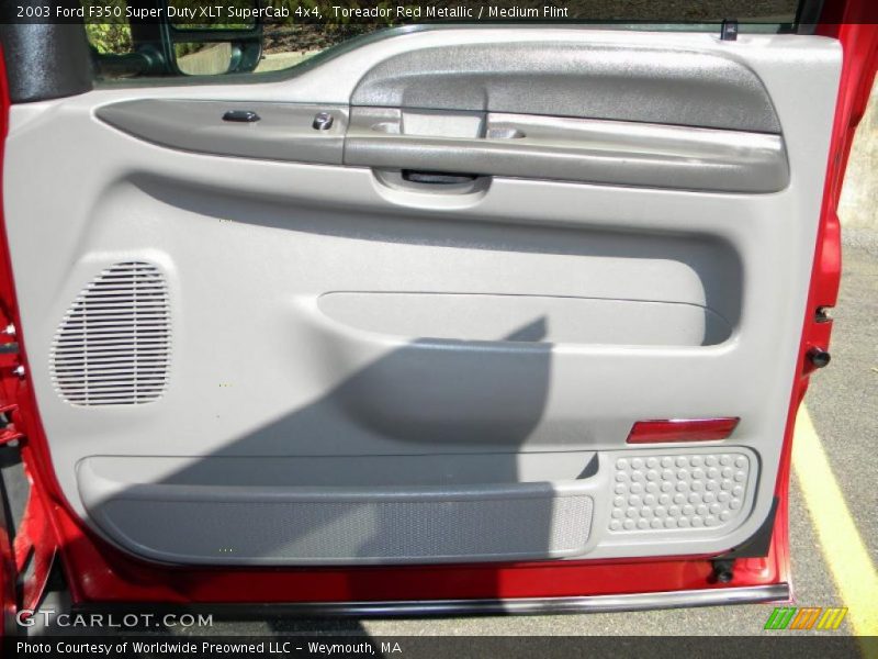 Toreador Red Metallic / Medium Flint 2003 Ford F350 Super Duty XLT SuperCab 4x4