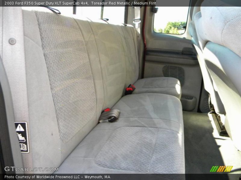 Toreador Red Metallic / Medium Flint 2003 Ford F350 Super Duty XLT SuperCab 4x4