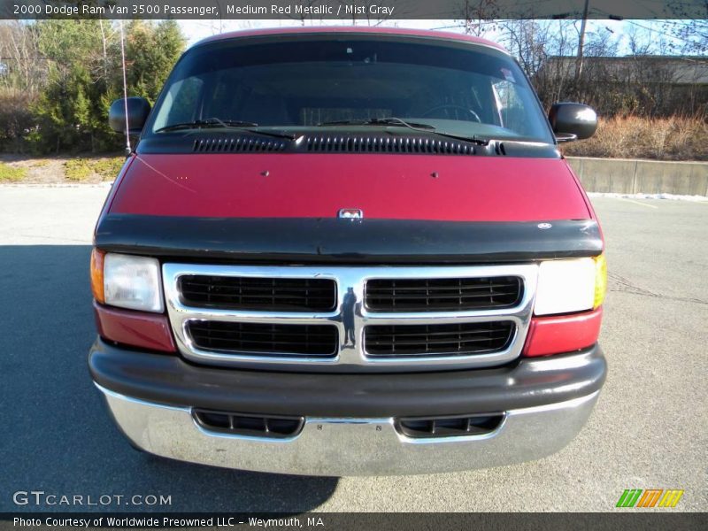  2000 Ram Van 3500 Passenger Medium Red Metallic
