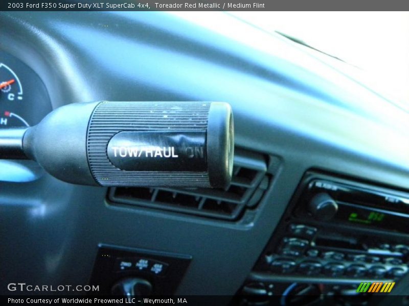 Toreador Red Metallic / Medium Flint 2003 Ford F350 Super Duty XLT SuperCab 4x4