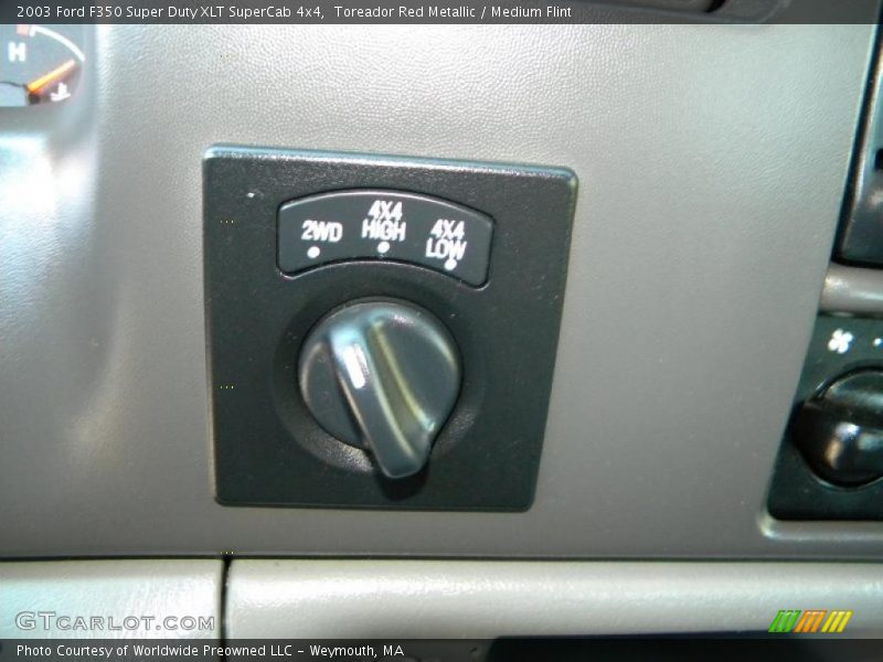Toreador Red Metallic / Medium Flint 2003 Ford F350 Super Duty XLT SuperCab 4x4