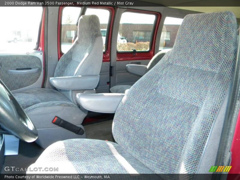  2000 Ram Van 3500 Passenger Mist Gray Interior