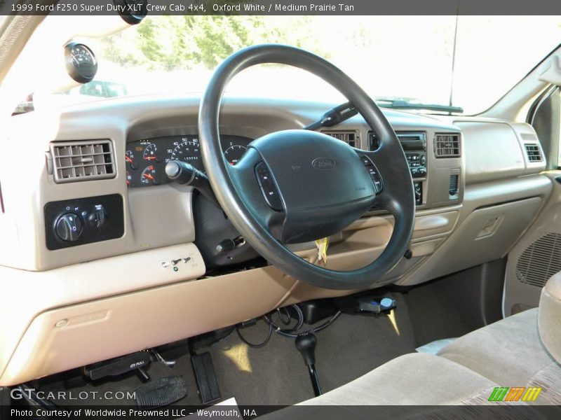  1999 F250 Super Duty XLT Crew Cab 4x4 Medium Prairie Tan Interior