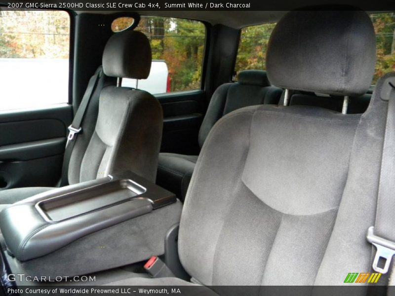 Summit White / Dark Charcoal 2007 GMC Sierra 2500HD Classic SLE Crew Cab 4x4