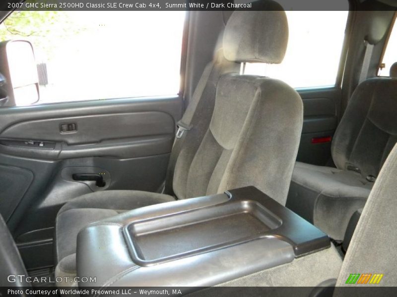 Summit White / Dark Charcoal 2007 GMC Sierra 2500HD Classic SLE Crew Cab 4x4