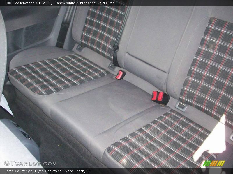 Candy White / Interlagos Plaid Cloth 2006 Volkswagen GTI 2.0T