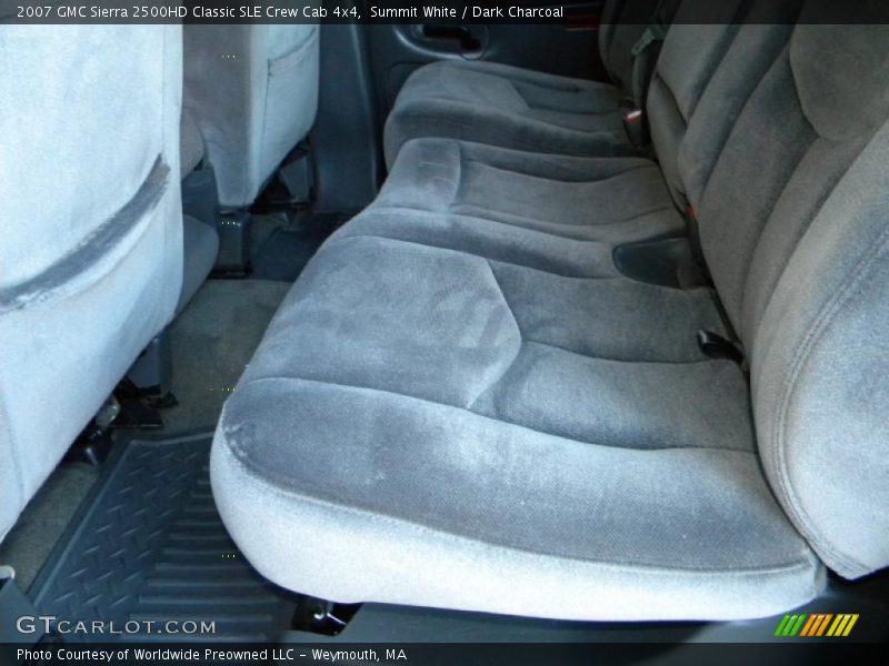 Summit White / Dark Charcoal 2007 GMC Sierra 2500HD Classic SLE Crew Cab 4x4