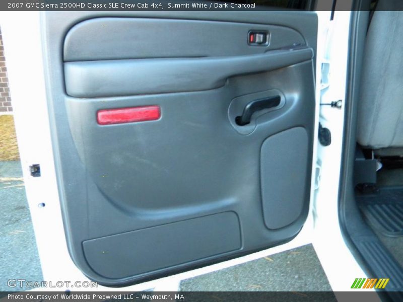 Summit White / Dark Charcoal 2007 GMC Sierra 2500HD Classic SLE Crew Cab 4x4
