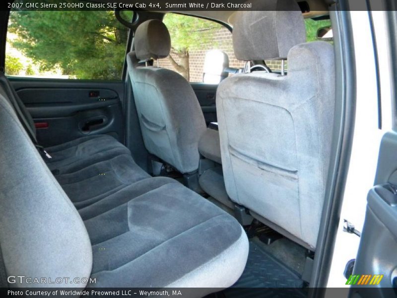 Summit White / Dark Charcoal 2007 GMC Sierra 2500HD Classic SLE Crew Cab 4x4