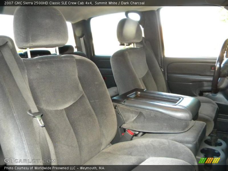 Summit White / Dark Charcoal 2007 GMC Sierra 2500HD Classic SLE Crew Cab 4x4