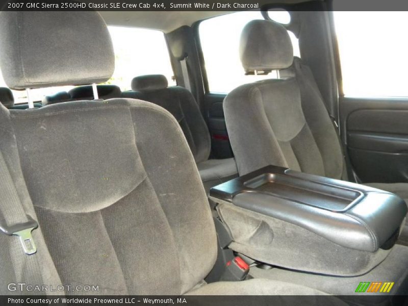 Summit White / Dark Charcoal 2007 GMC Sierra 2500HD Classic SLE Crew Cab 4x4