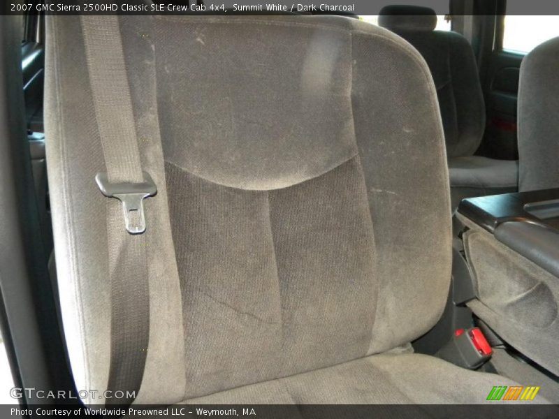 Summit White / Dark Charcoal 2007 GMC Sierra 2500HD Classic SLE Crew Cab 4x4