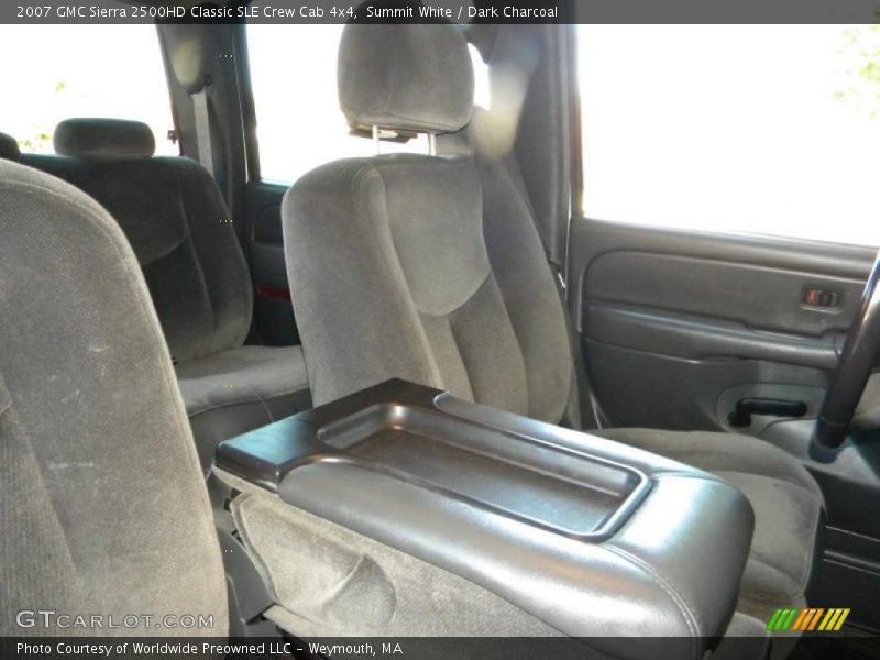 Summit White / Dark Charcoal 2007 GMC Sierra 2500HD Classic SLE Crew Cab 4x4