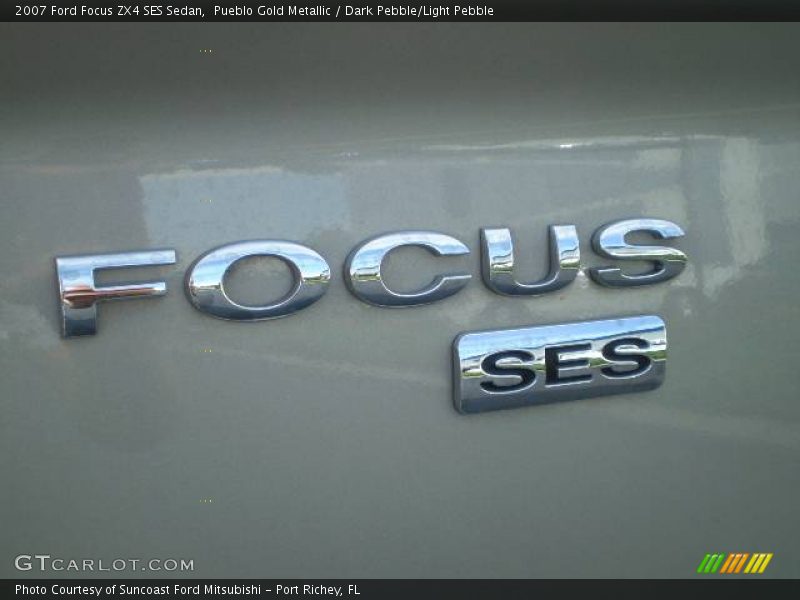 Pueblo Gold Metallic / Dark Pebble/Light Pebble 2007 Ford Focus ZX4 SES Sedan