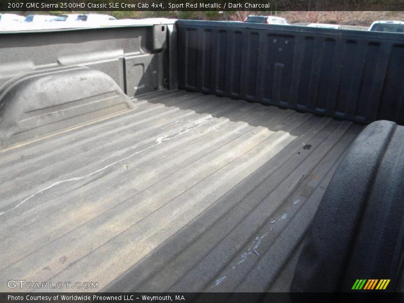Sport Red Metallic / Dark Charcoal 2007 GMC Sierra 2500HD Classic SLE Crew Cab 4x4