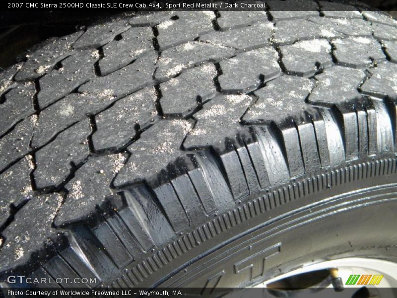 Sport Red Metallic / Dark Charcoal 2007 GMC Sierra 2500HD Classic SLE Crew Cab 4x4