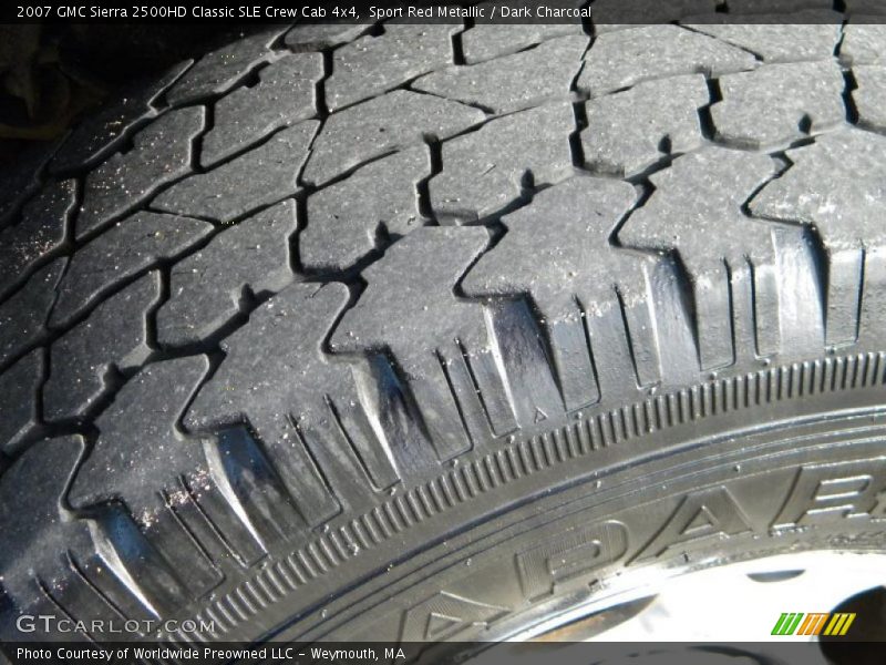 Sport Red Metallic / Dark Charcoal 2007 GMC Sierra 2500HD Classic SLE Crew Cab 4x4