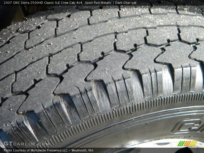 Sport Red Metallic / Dark Charcoal 2007 GMC Sierra 2500HD Classic SLE Crew Cab 4x4