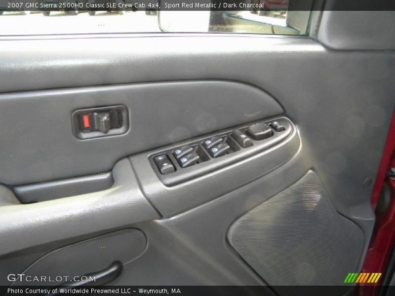 Sport Red Metallic / Dark Charcoal 2007 GMC Sierra 2500HD Classic SLE Crew Cab 4x4