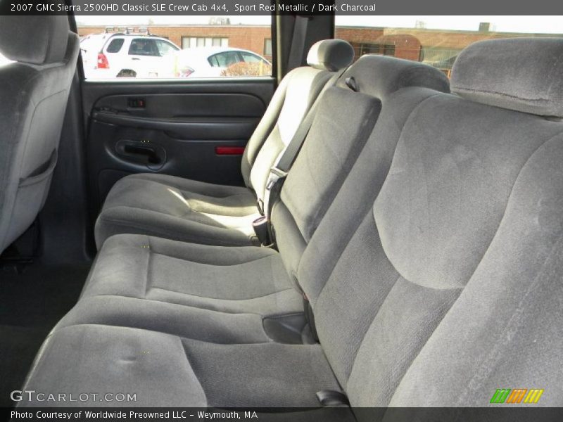 Sport Red Metallic / Dark Charcoal 2007 GMC Sierra 2500HD Classic SLE Crew Cab 4x4