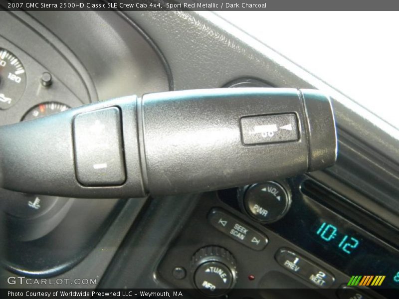 Sport Red Metallic / Dark Charcoal 2007 GMC Sierra 2500HD Classic SLE Crew Cab 4x4