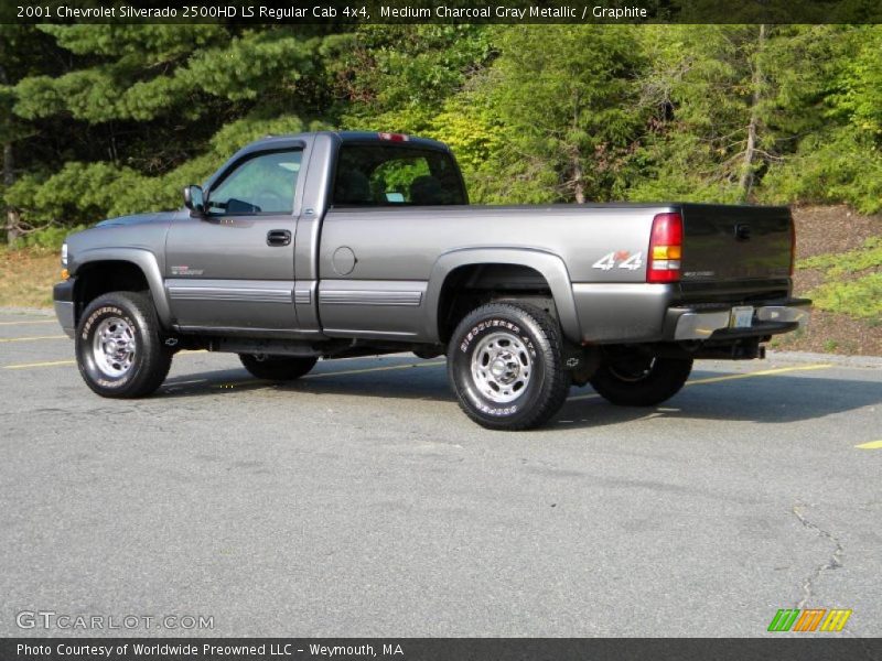  2001 Silverado 2500HD LS Regular Cab 4x4 Medium Charcoal Gray Metallic