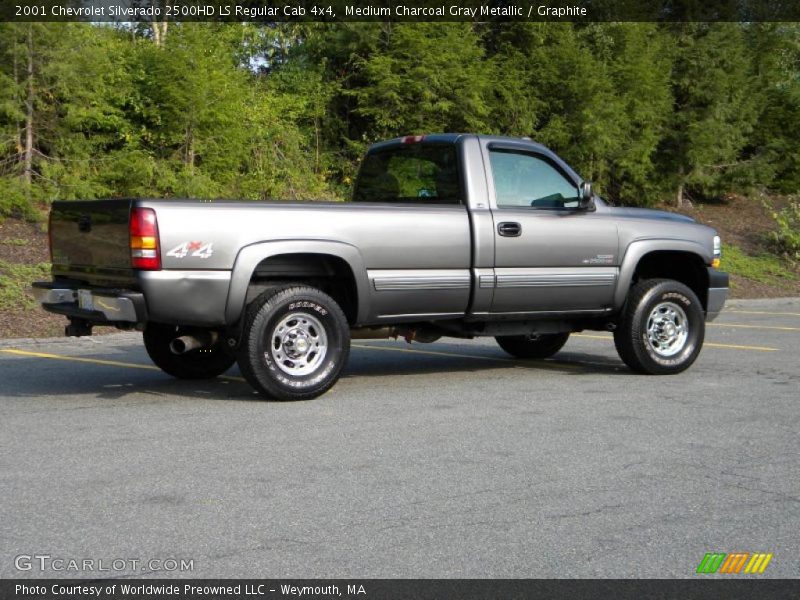  2001 Silverado 2500HD LS Regular Cab 4x4 Medium Charcoal Gray Metallic