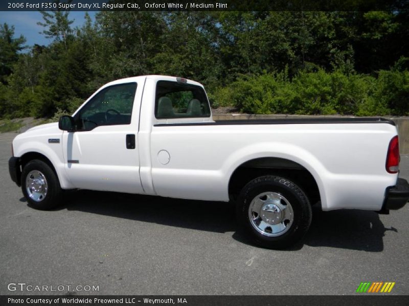 Oxford White / Medium Flint 2006 Ford F350 Super Duty XL Regular Cab