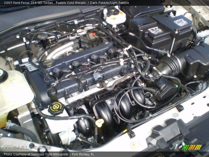 Pueblo Gold Metallic / Dark Pebble/Light Pebble 2007 Ford Focus ZX4 SES Sedan