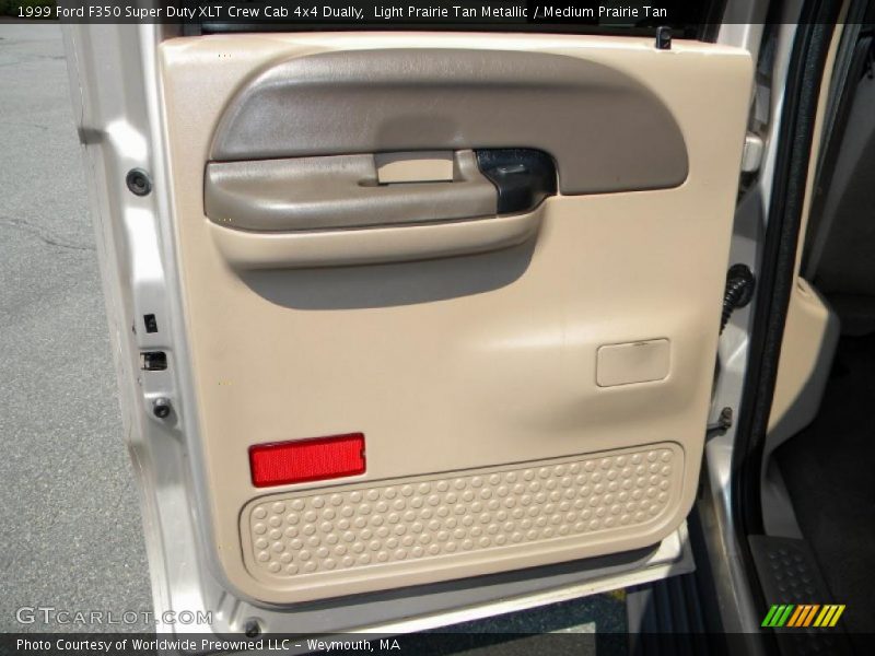 Light Prairie Tan Metallic / Medium Prairie Tan 1999 Ford F350 Super Duty XLT Crew Cab 4x4 Dually