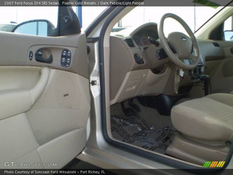 Pueblo Gold Metallic / Dark Pebble/Light Pebble 2007 Ford Focus ZX4 SES Sedan