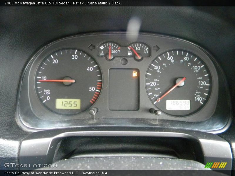  2003 Jetta GLS TDI Sedan GLS TDI Sedan Gauges