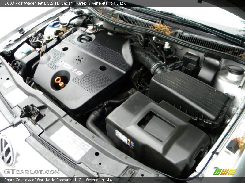  2003 Jetta GLS TDI Sedan Engine - 1.9 Liter TDI SOHC 8-Valve Turbo-Diesel 4 Cylinder