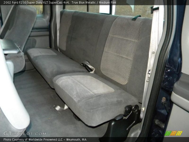  2002 F250 Super Duty XLT SuperCab 4x4 Medium Flint Interior