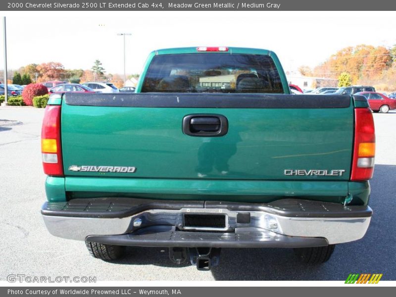  2000 Silverado 2500 LT Extended Cab 4x4 Meadow Green Metallic