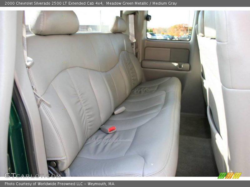  2000 Silverado 2500 LT Extended Cab 4x4 Medium Gray Interior