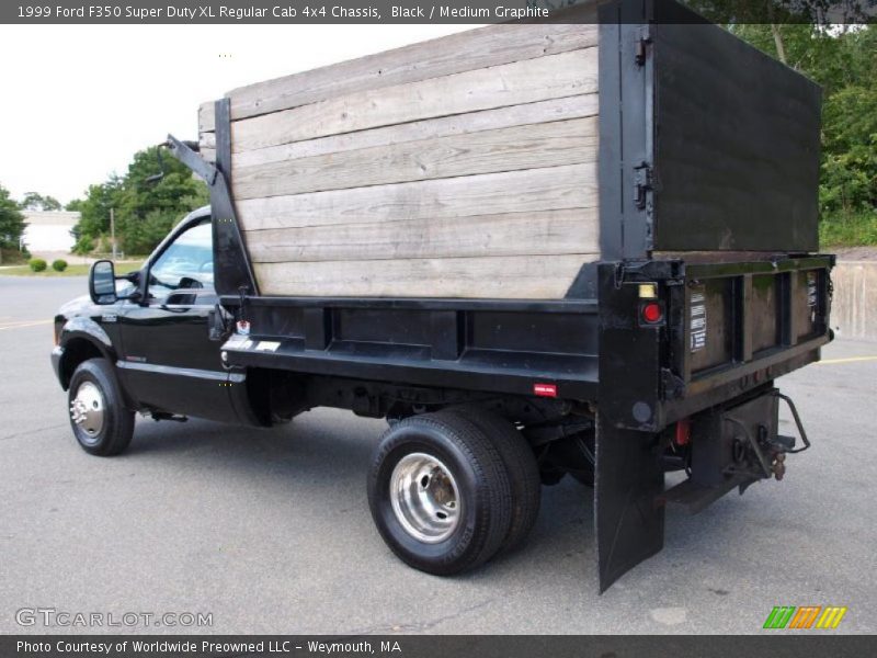 Black / Medium Graphite 1999 Ford F350 Super Duty XL Regular Cab 4x4 Chassis